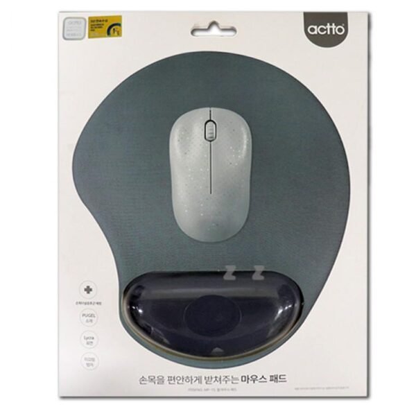 엑토 손목을 편하게 받쳐주는 마우스패드-PP/ 젤마우스패드/젤패드/손목과 마우스의 수평유지/마우스/패드/