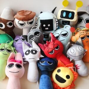 스프런키 인형 20종 봉제 키링 웬다 오렌 핑키 블랙 사이먼 스카이 그레이 제빈 터너 브러드 캐릭터 굿즈