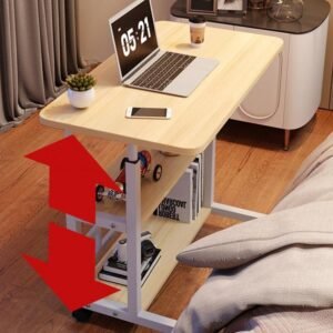 밀러 사이드 테이블 간이 쇼파 높이조절책상 노트북책상 보조 테이블