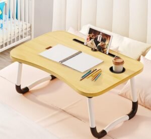 접이식 베드 테이블/트레이/좌식/컵홀더/침대책상