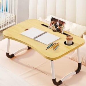 접이식 베드 테이블/트레이/좌식/컵홀더/침대책상